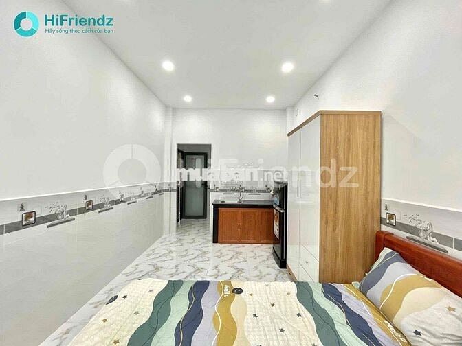 Cho thuê Căn hộ studio cửa sổ trời full nội thất ngay Gò Vấp