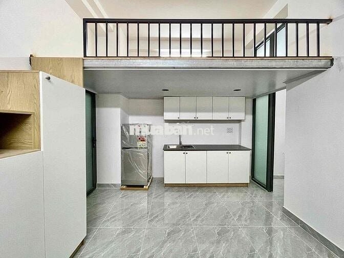 🔥TRỐNG SẴN 1 PHÒNG GÁC CAO MỚI XÂY - FULL NT NGAY TRƯỜNG CHINH - PVH