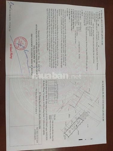 Bán nhà mt kinh doanh thạnh Xuân 25.Q12 tphcm