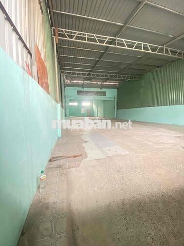 CHO THUÊ KHO 7,5x35 - TRẦN CAO - TRỐNG SUỐT - ĐIỆN 3pha - ĐƯỜNG NHỰA