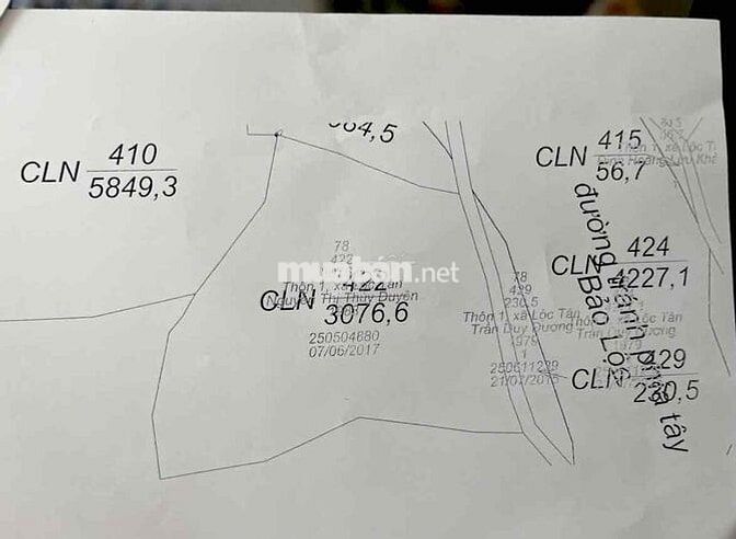 Bán 3.076m2 mặt tiền đường tránh phía tây