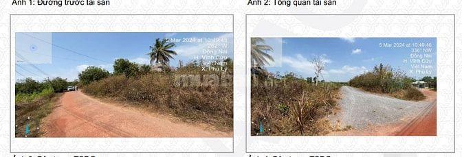 BÁN ĐẤU GIÁ TÀI SẢN VIB TẠI PHÚ LÝ, VĨNH CỬU, ĐỒNG NAI