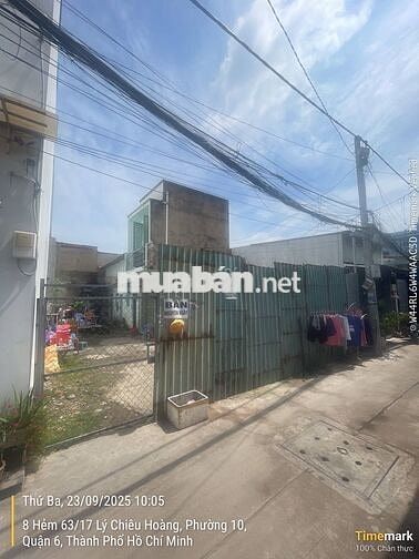BÁN NHANH LÔ ĐẤT DT 133m hẻm xe hơi
