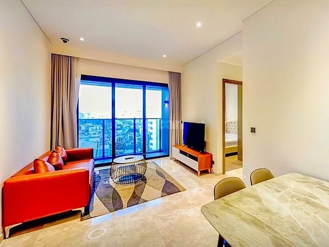 Căn hộ bán hoặc cho thuê tại The Marq Quận 1 tầng cao 2 phòng ngủ 73m2