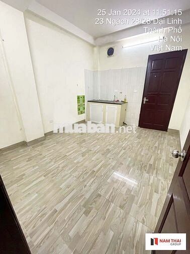 Phòng 35m2, 1 ngủ, 1 khách tại Đại Linh, Trung Văn