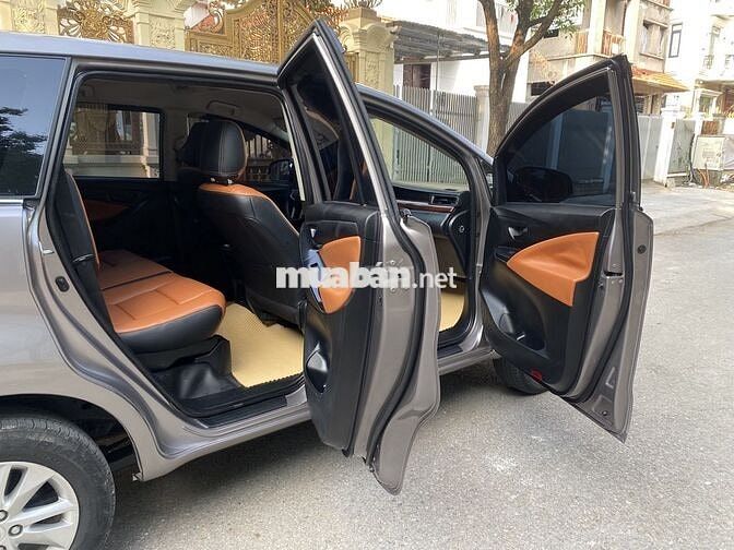 Gia đình bán INNOVA 2.0E sx 2019,màu đồng ánh kim