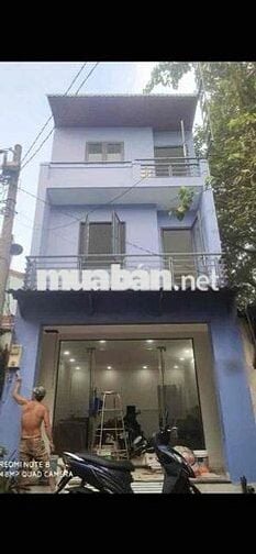 Nhà Mới 3 Tầng - Đường Số 10 - Kênh 26/3 - Cạnh Aeon Tân Phú - 10tr.