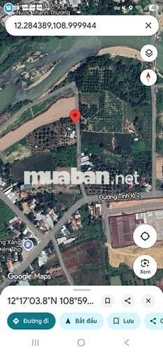 Bán lô đất vườn thổ cư Diên Thọ gần TL2 dt 300m giá 5tr/m, ngang 10m