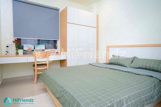 Studio Ban Công Tách Bếp Full Nội Thất Thang Máy Hầm Xe