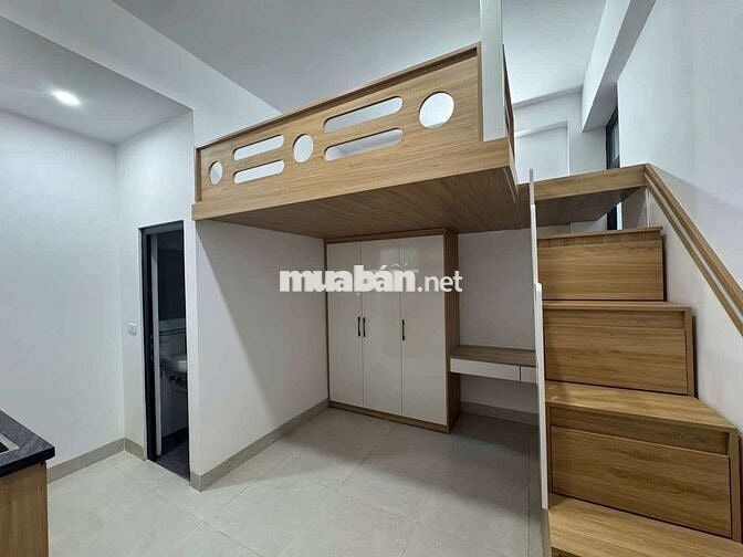 Đập hộp CCMN 25-30m2 Gác xép. Full đồ, máy giặt riêng tại Trường Chinh