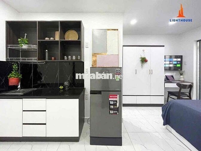 BÌNH THẠNH- STUDIO RỘNG THOÁNG- SÁT CHỢ BÀ CHIỂU, ĐH MĨ THUẬT, HUTECH