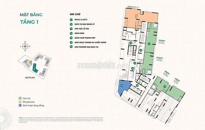 Khu căn hộ cao cấp Destino Centro, tháp Cielo, 1 PN 1 WC, tỉnh Long An