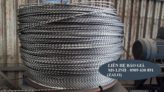 Thép Vuông Xoắn Đặc 6mm - 8mm - Liên Kết Thanh La Grating