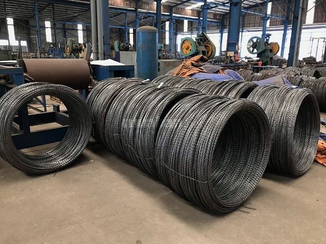 Thép Vuông Xoắn Đặc 6mm - 8mm - Liên Kết Thanh La Grating