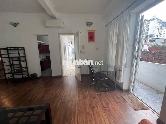 Cho thuê 1n1k 60m2 Hạ Hồi, có ban công view đẹp, full đồ, giá 9 triệu