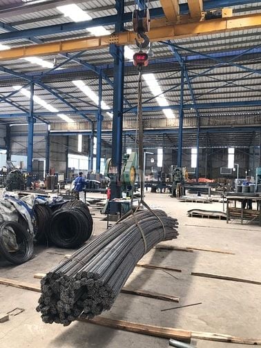 Thép Vuông Xoắn Đặc 6mm - 8mm - Liên Kết Thanh La Grating