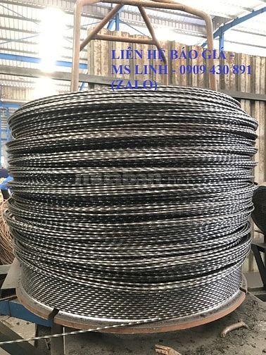 Thép Vuông Xoắn Đặc 6mm - 8mm - Liên Kết Thanh La Grating