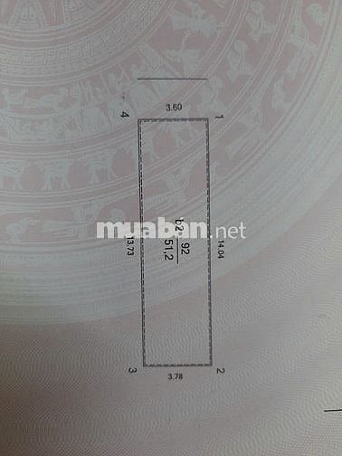 BÁN NHÀ KHU VỰC DỐC TAM ĐA, THỤY KHUÊ, PHƯỜNG TÂY HỒ, DT 51,2m2