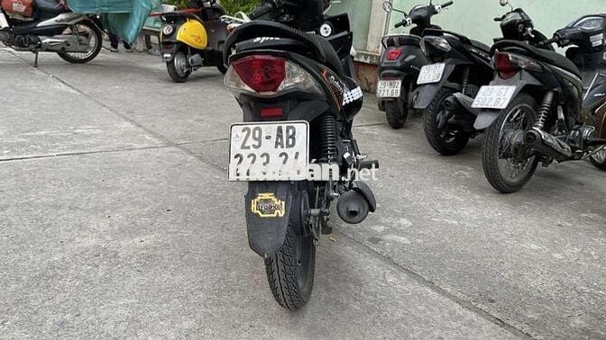 Xe SYM Galaxy 2021 màu cam đen