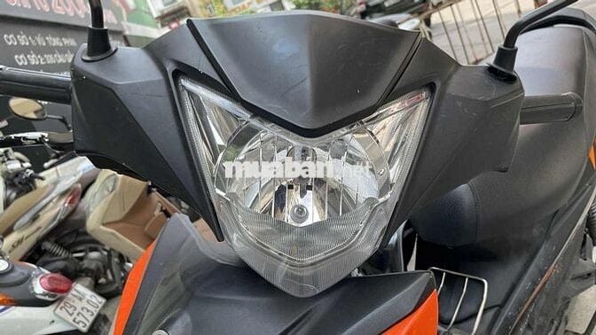 Xe SYM Galaxy 2021 màu cam đen