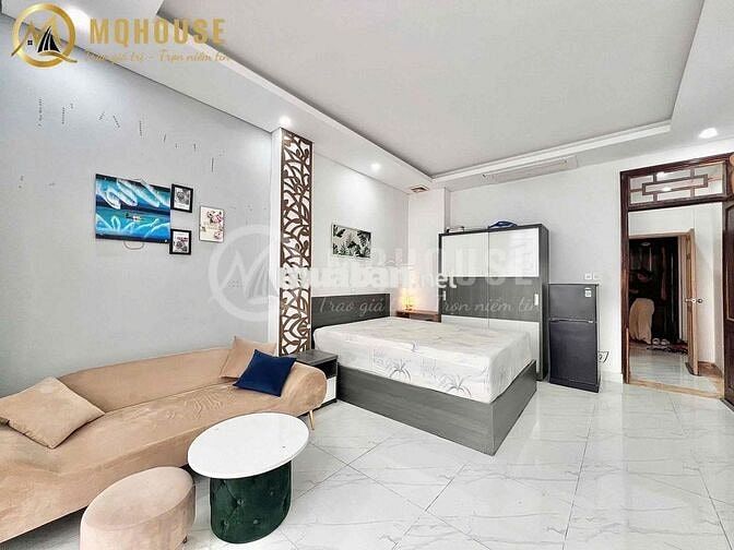 🌷CĂN HỘ STUDIO BAN CÔNG RỘNG FULL NỘI THẤT - GIÁP QUẬN 3, TIỆN ĐI LẠI
