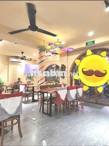 CẦN SANG QUÁN COFFEE LÔ GÓC CƯ XÁ BẮC HẢI DT130M2 DÒNGTIỀN120-15OTHÁG