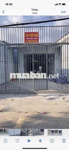 Nhà mặt tiền LT Kim Xuân Thới Sơn Hoc Môn chính chủ cần bán