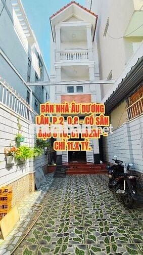 🔥 BÁN NHÀ ÂU DƯƠNG LÂN, P.2, Q.8 - CÓ SÂN ĐẬU Ô TÔ, DT 102M² - CHỈ