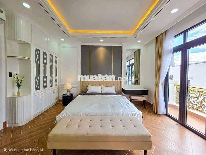 NHÀ PHỐ ,2 LẦU ,SÂN THƯỢNG 4PN,6WC
