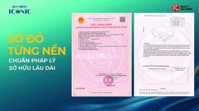 Bán đất nền ven biển - sẵn sổ,pháp lý minh bạch