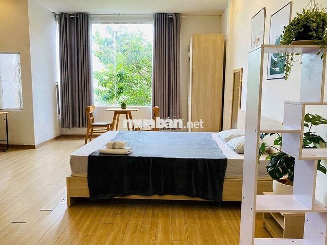 Căn hộ studio 45m2 Sơn Trà, sàn gỗ, nội thất sịn