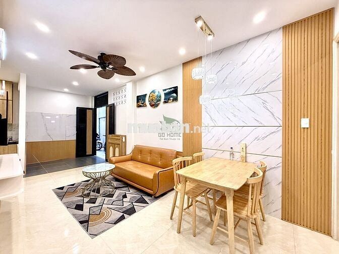NHÀ 3 PHÒNG NGỦ FULL NỘI THẤT HẺM TTTP GIÁ 12 TRIỆU/THÁNG