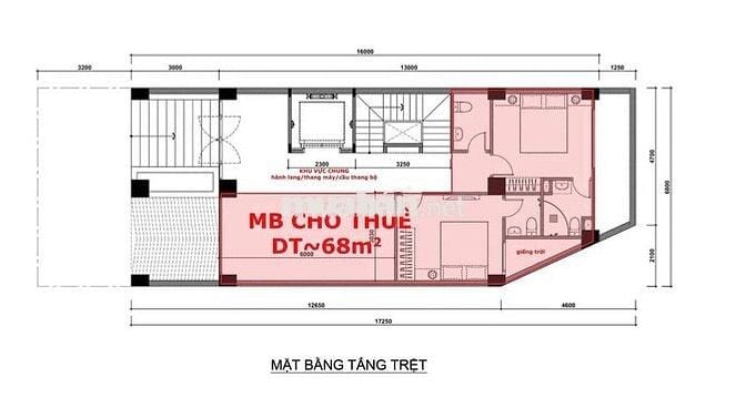 Cho thuê mặt bằng Nguyễn Trọng Tuyển, Q. Phú Nhuận – 68m², giá 25 triệ