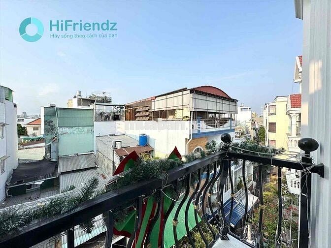 Căn hộ mini Full nội thất thang máy Dương Bá Trac Q8 có ban công nhỏ