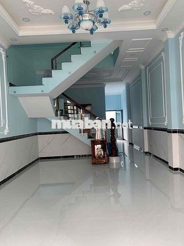nhà phố liền kề 75,5m2 khu tái định cư Long Phú hẻm xe hơi