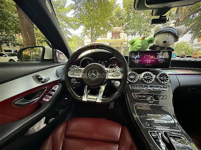 mercedes c300(AMG) lên nhiều đồ chơi