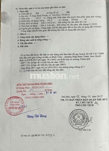 🌟 CHÍNH CHỦ CẦN BÁN NHÀ 2 TẦNG HIỆP BÌNH CHÁNH – THỦ ĐỨC 🌟