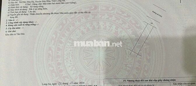 Cặp đất Mặt tiền đường 23A2,giai đoạn 1,DT: 10 x 25 (250m2 Full thổ)