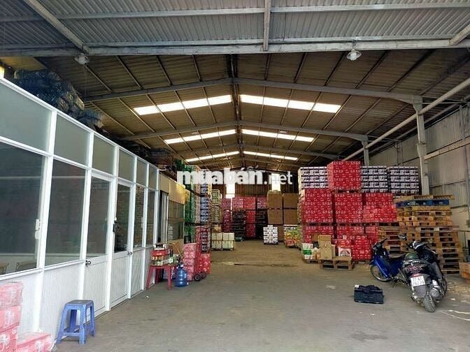 Cho thuê nhà xưởng 650m2 vừa hết hợp đồng tại hà huy giáp thạnh lộc