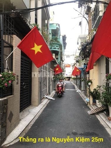 Bán Nhà Nguyên Căn Nguyễn Kiệm Phú Nhuận Hẻm XH cách MT 20m