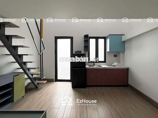 Gác - Ban công full nội thất không giới hạn người ở - gần sân bay