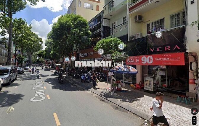 HOT HOT MT CAO THẮNG 500M2 SỬ DỤNG , NGANG 8M ,3 TẦNG ,CHỈ 70TR/THÁNG