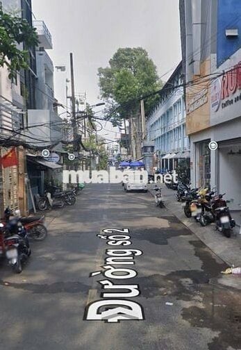 Nhà Mặt Tiền Đường Số 2 - Cư Xá Đô Thành - Quận 3 - Giá 10 Triệu