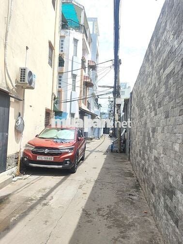 5 x10 / CN 45m²  NHÀ 10 BƯỚC RA HẺM Ô TÔ HOÀNG HOA THÁM NGAY CHỢ