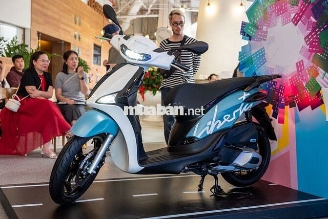 Piaggio Liberty 125 Z 2025-MỚI 100%-MÀU TRẮNG XANH