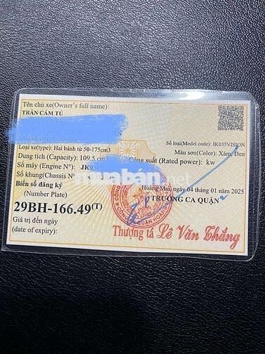 Cần bán xe máy