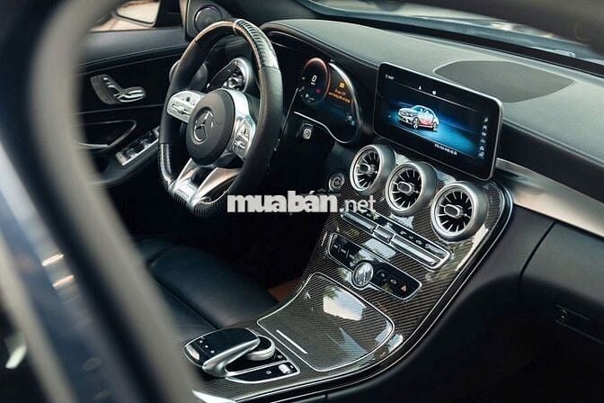 Mercedes Benz C300 AMG 2019 - Xanh CVS/Đen