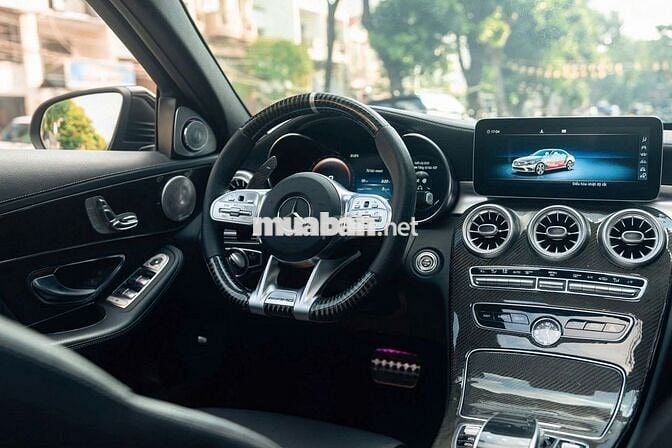 Mercedes Benz C300 AMG 2019 - Xanh CVS/Đen