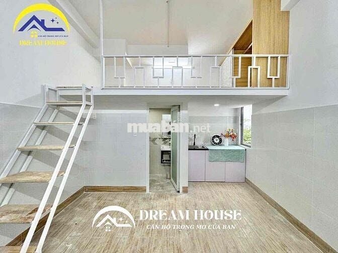 DUPLEX MỚI XÂY 100%,ĐẦY ĐỦ NỘI THẤT NGAY NGÃ TƯ BỐN XÃ,TOÀ NHÀ AN NINH