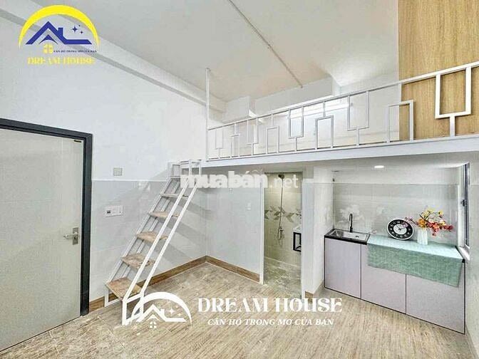 DUPLEX MỚI XÂY 100%,ĐẦY ĐỦ NỘI THẤT NGAY NGÃ TƯ BỐN XÃ,TOÀ NHÀ AN NINH